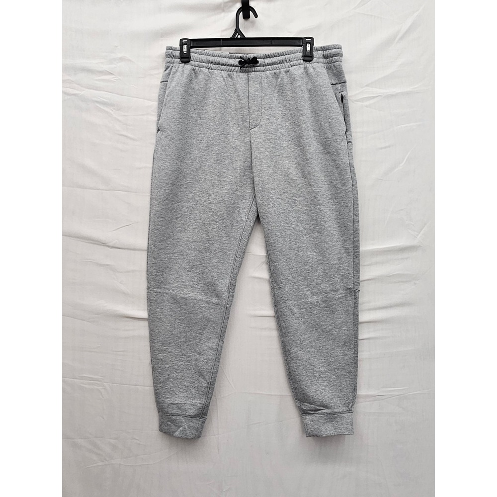 Member's Mark Mens Active Joggers Grey Polyester Blend Workout Size Large